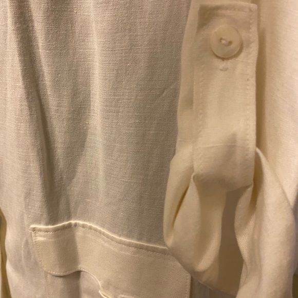 Norton McNaughton Linen Rayon blouse Plus 1X - Picture 5 of 5